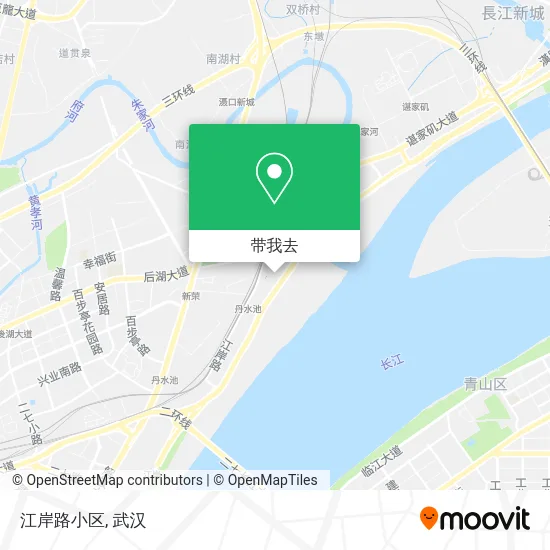 江岸路小区地图