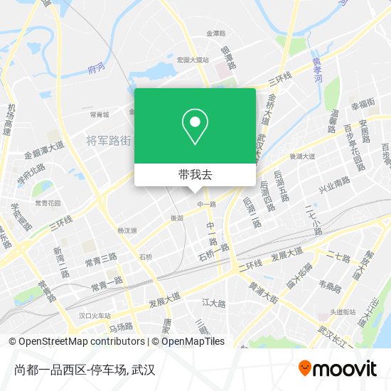 尚都一品西区-停车场地图