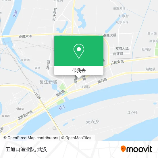 五通口渔业队地图