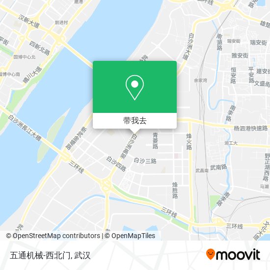 五通机械-西北门地图