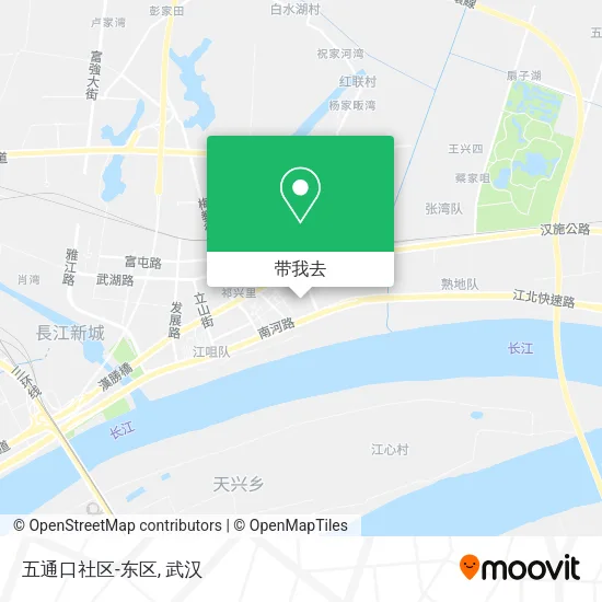 五通口社区-东区地图