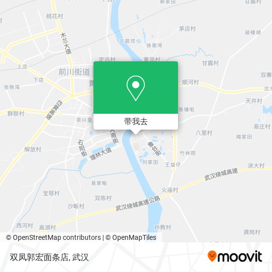 双凤郭宏面条店地图