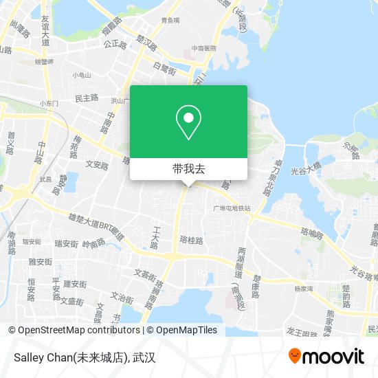 Salley Chan(未来城店)地图