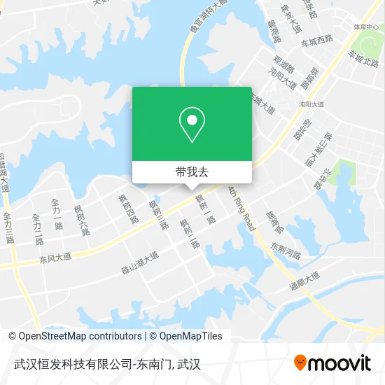 武汉恒发科技有限公司-东南门地图