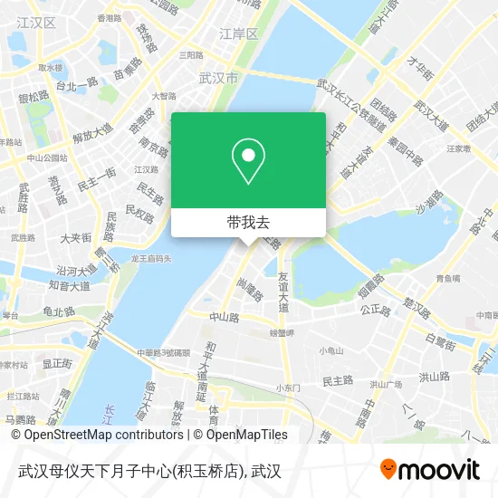 武汉母仪天下月子中心(积玉桥店)地图