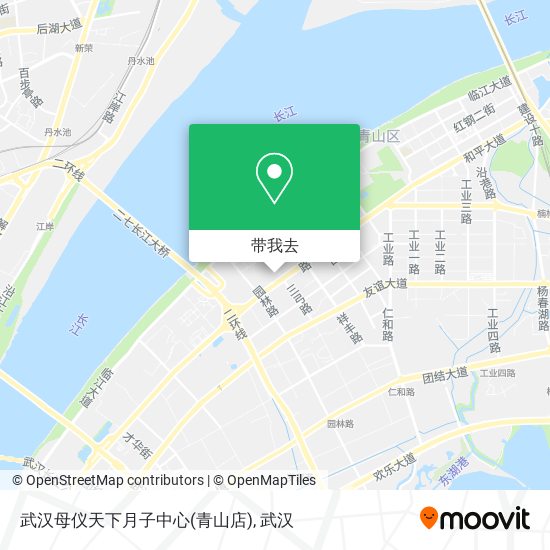 武汉母仪天下月子中心(青山店)地图