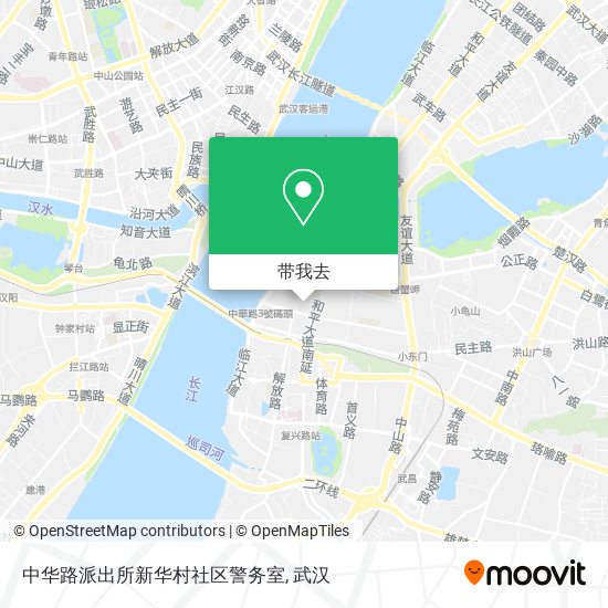 中华路派出所新华村社区警务室地图
