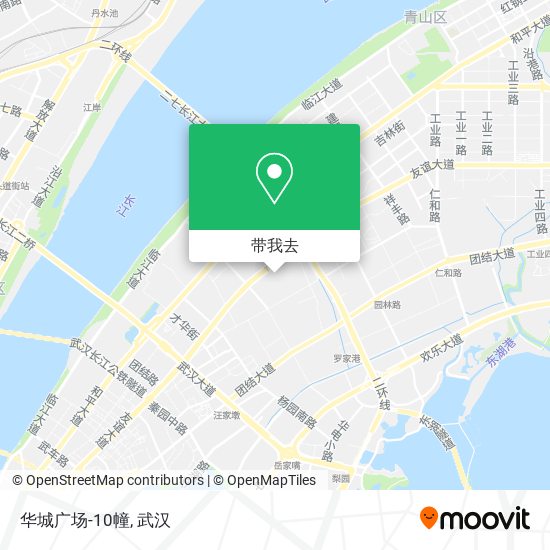 华城广场-10幢地图