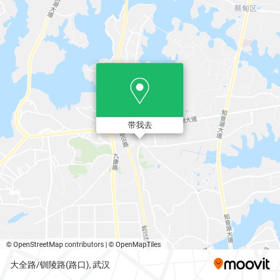 大全路/钏陵路(路口)地图