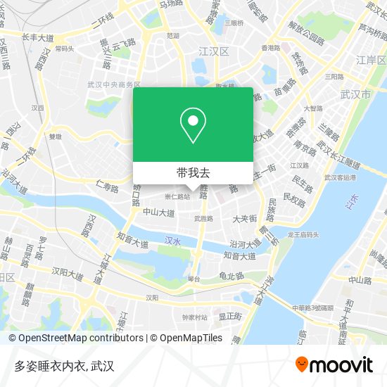 多姿睡衣内衣地图