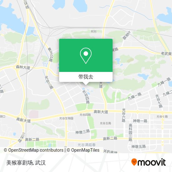 美猴寨剧场地图
