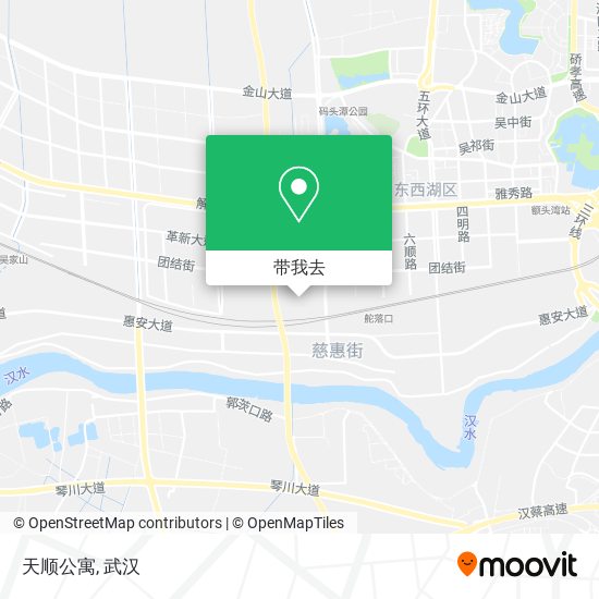 天顺公寓地图