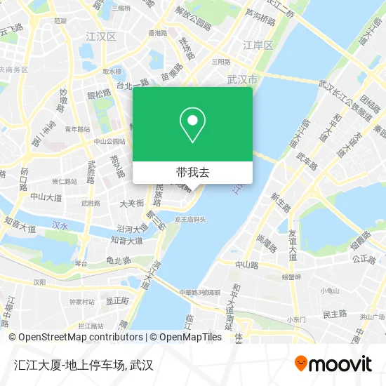 汇江大厦-地上停车场地图