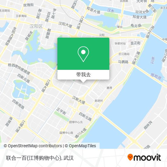 联合一百(江博购物中心)地图