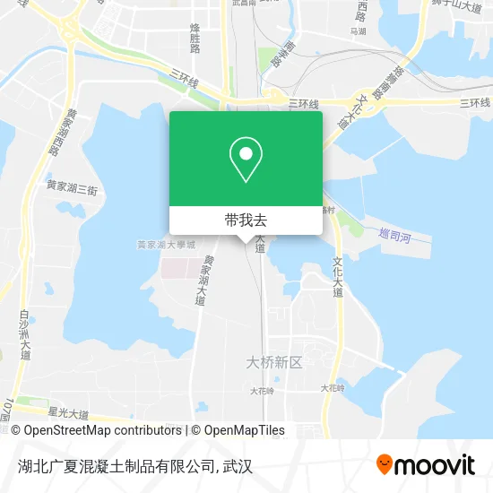 湖北广夏混凝土制品有限公司地图