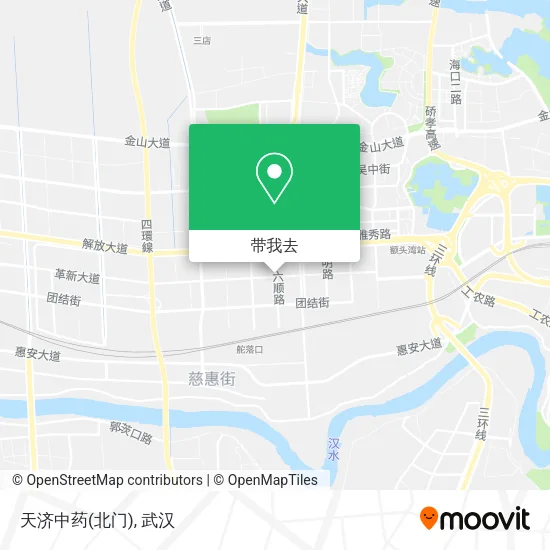 天济中药(北门)地图