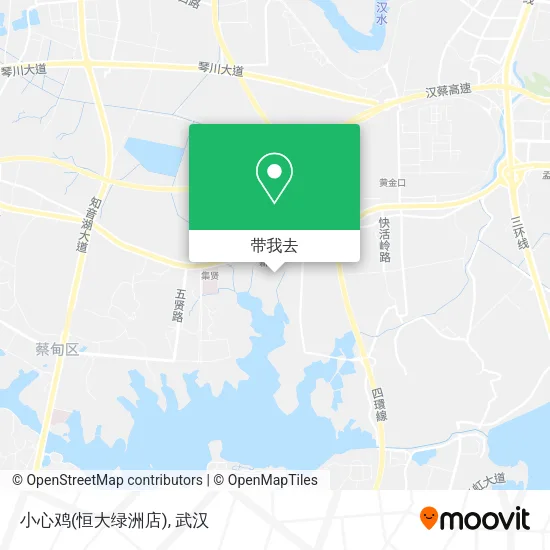 小心鸡(恒大绿洲店)地图