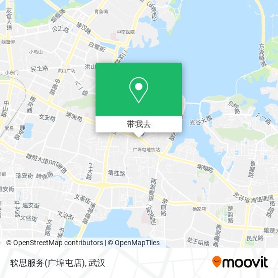 软思服务(广埠屯店)地图