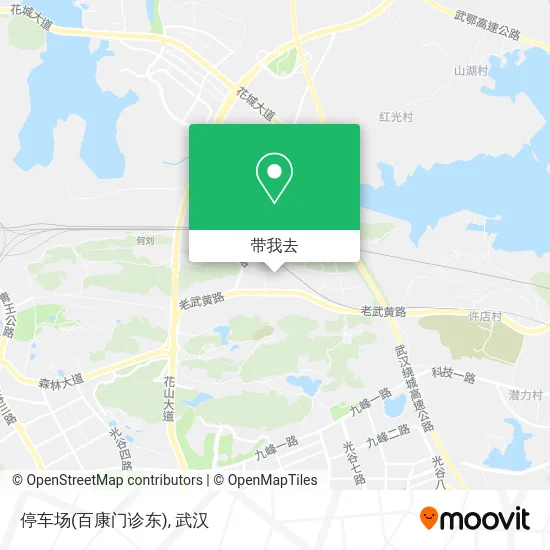 停车场(百康门诊东)地图