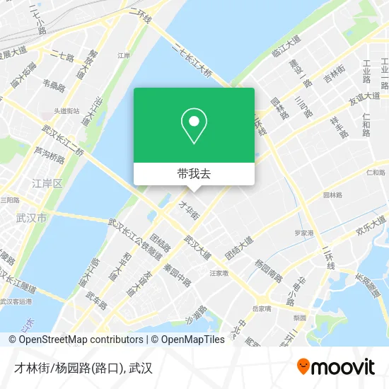 才林街/杨园路(路口)地图