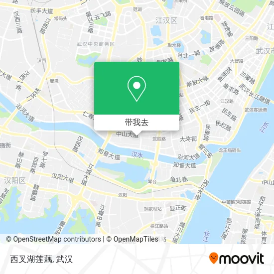 西叉湖莲藕地图