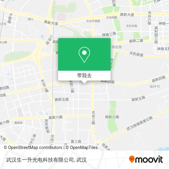 武汉生一升光电科技有限公司地图