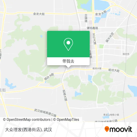 大众理发(西港街店)地图