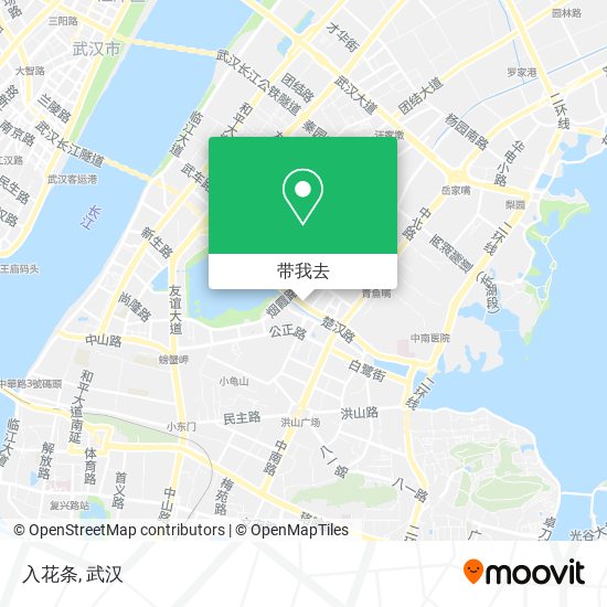 入花条地图