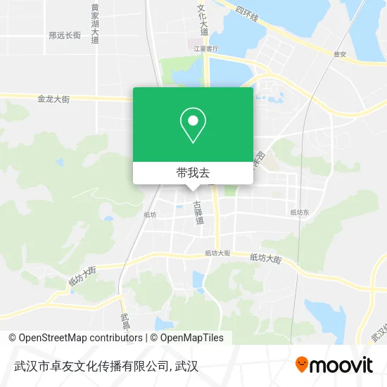 武汉市卓友文化传播有限公司地图