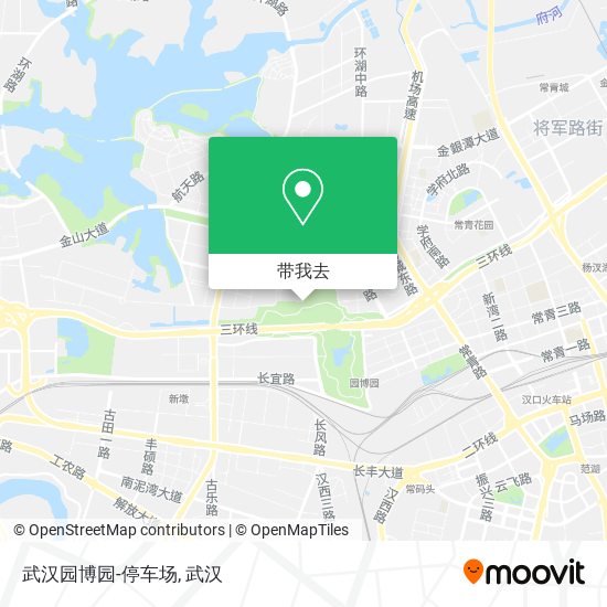武汉园博园-停车场地图