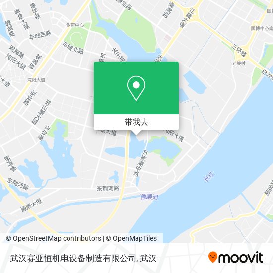 武汉赛亚恒机电设备制造有限公司地图