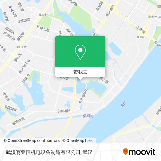 武汉赛亚恒机电设备制造有限公司地图