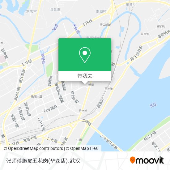 张师傅脆皮五花肉(华森店)地图