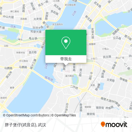 胖子煲仔(武音店)地图