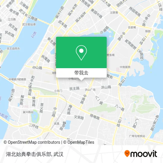 湖北始典拳击俱乐部地图