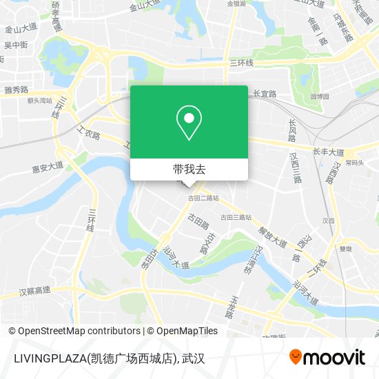 LIVINGPLAZA(凯德广场西城店)地图