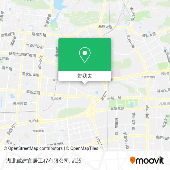 湖北诚建宜居工程有限公司地图