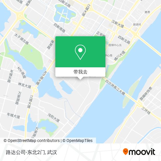 路达公司-东北2门地图