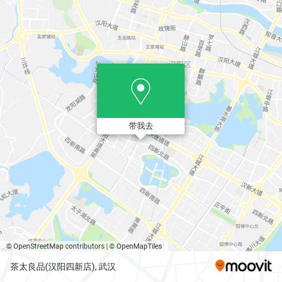 茶太良品(汉阳四新店)地图