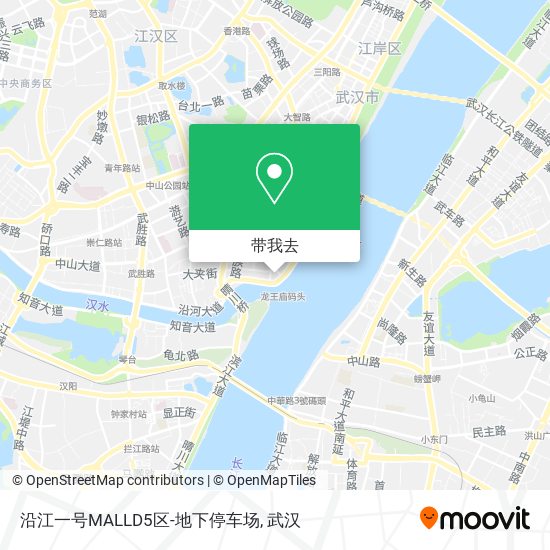 沿江一号MALLD5区-地下停车场地图