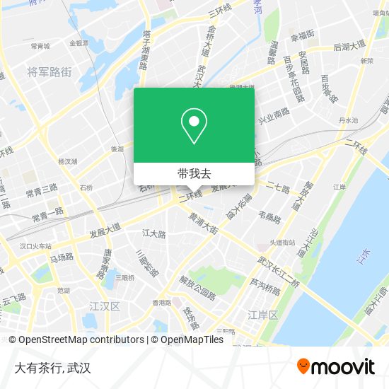大有茶行地图