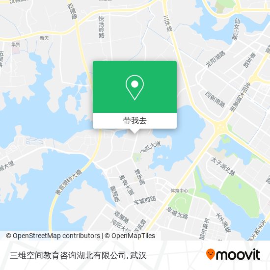 三维空间教育咨询湖北有限公司地图