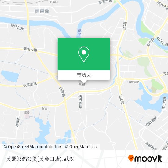 黄蜀郎鸡公煲(黄金口店)地图