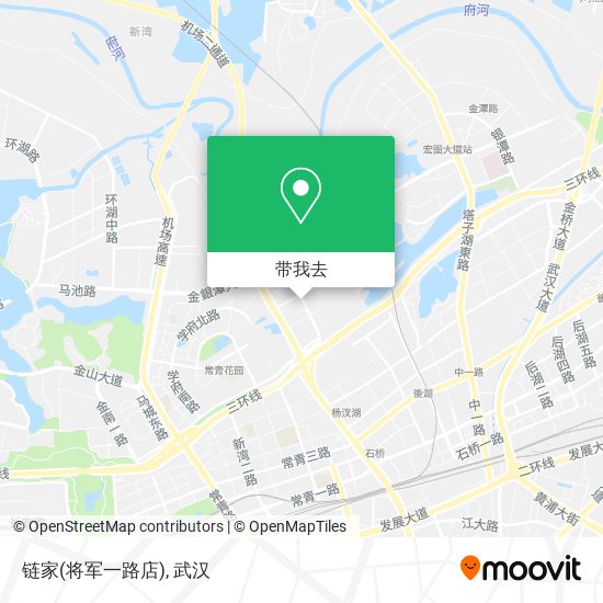 链家(将军一路店)地图