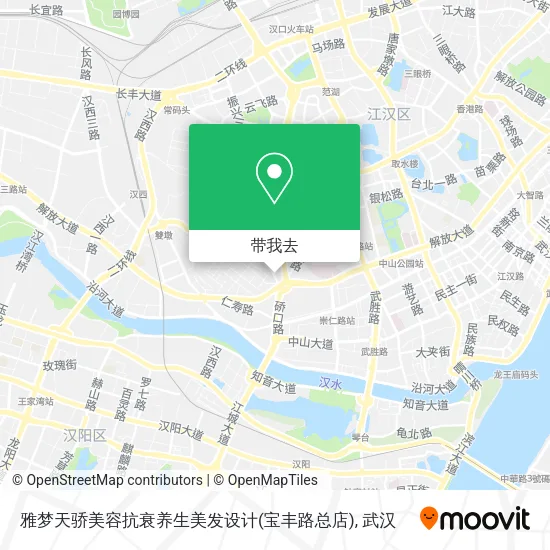雅梦天骄美容抗衰养生美发设计(宝丰路总店)地图