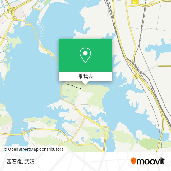 四石像地图