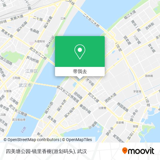 四美塘公园-镜里香榭(游划码头)地图