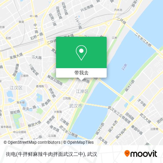 街电(牛拌鲜麻辣牛肉拌面武汉二中)地图
