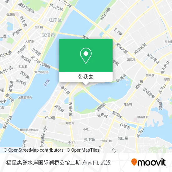 福星惠誉水岸国际澜桥公馆二期-东南门地图