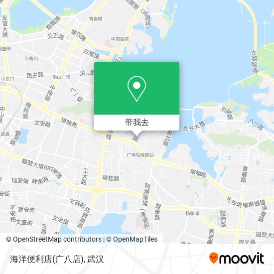 海洋便利店(广八店)地图